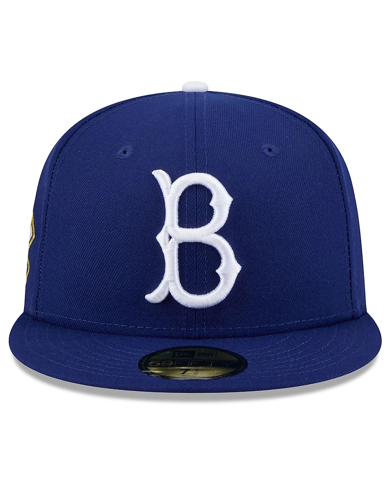 New Era Men's Royal Brooklyn Dodgers 2025 Jackie Robinson Day 59FIFTY Fitted Hat