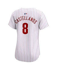 Nike Women's Nick Castellanos White Philadelphia Phillies Home Limited Player Jersey
