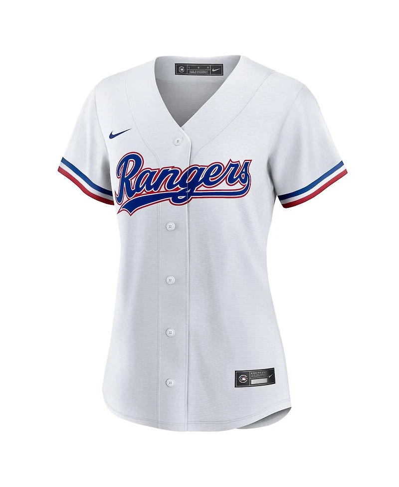 Nike Women's White Texas Rangers 1 Bride Home Replica Jersey
