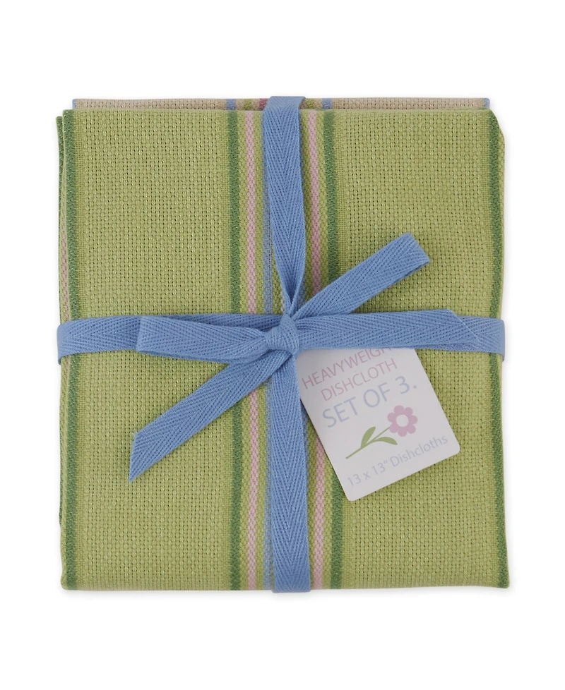 Design Imports Easter Basket Heavyweight Essentials Dishtowel, Set of 3