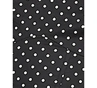 Seni & Cade Juniors' Polka-Dot Shoulder-Tie Midi Dress
