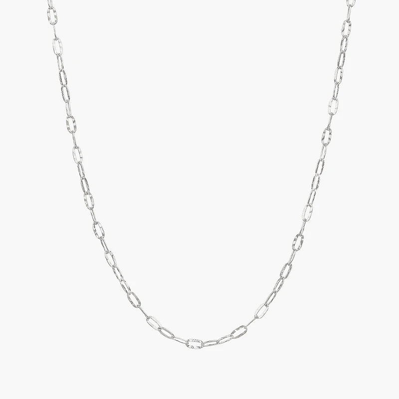 Sterling Silver Celine Chain Necklace
