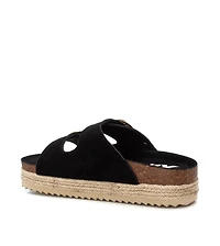 Women's Suede Flat Sandals By Xti