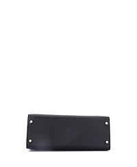 Pre-Owned Hermes Kelly Handbag Epsom with Palladium Hardware