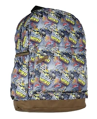 Monster Jam Backpack Maximum Destruction Max-d Truck All-Over Print School Book Bag