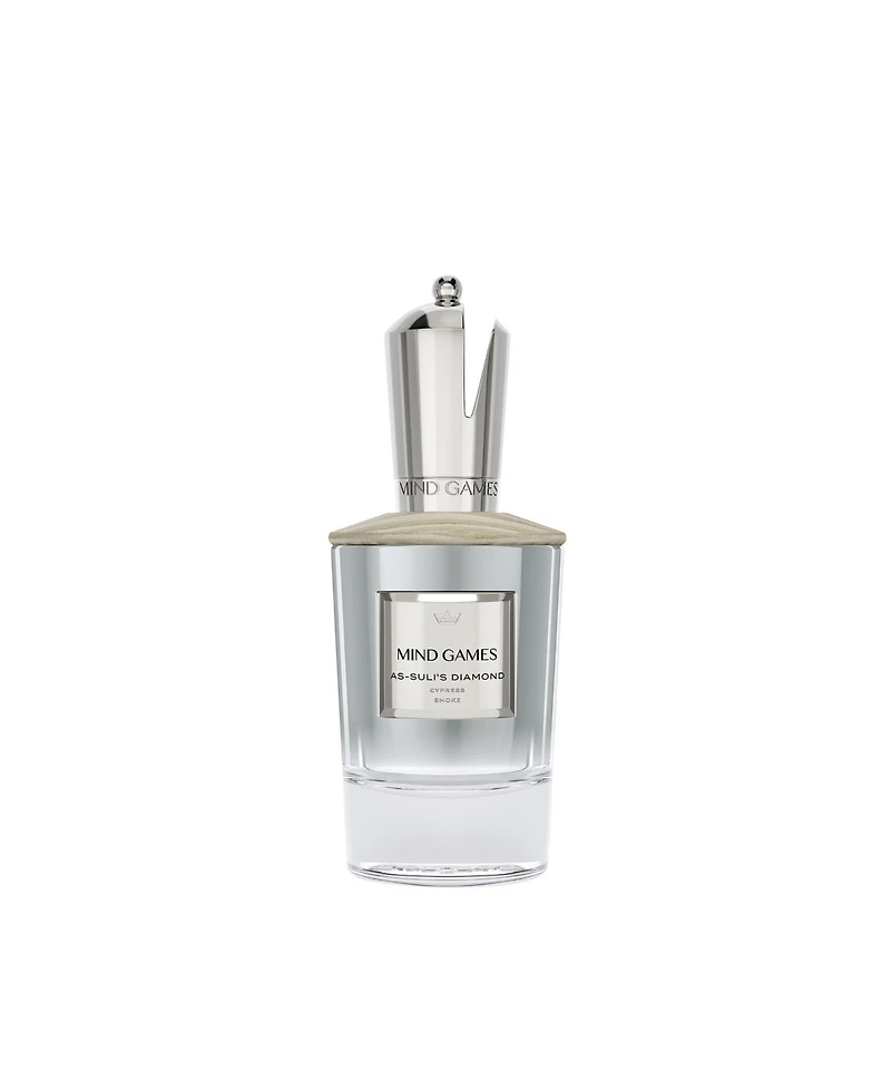 Mind Games As-Suli's Diamond - Luxury Perfume with Notes of Bergamot, Madagascar & Amberwood - Elegant Extrait de Parfum for Women & Men