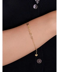 Devata Valentino Bracelet in 14k Gold, 6.5 in adj to 7.5 in, approx. 2.8 grams.