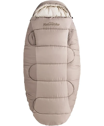 Naturehike Cotton Sleeping Bag, Large & Breathable, Soft Pure Lining, Washable with Foot Zipper for Ventilation, Lightweight Spacious