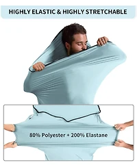 Naturehike Hut Sleeping Bag Ultralight Liner only 390g High Elasticity Travel with Small Pack for Backpacking