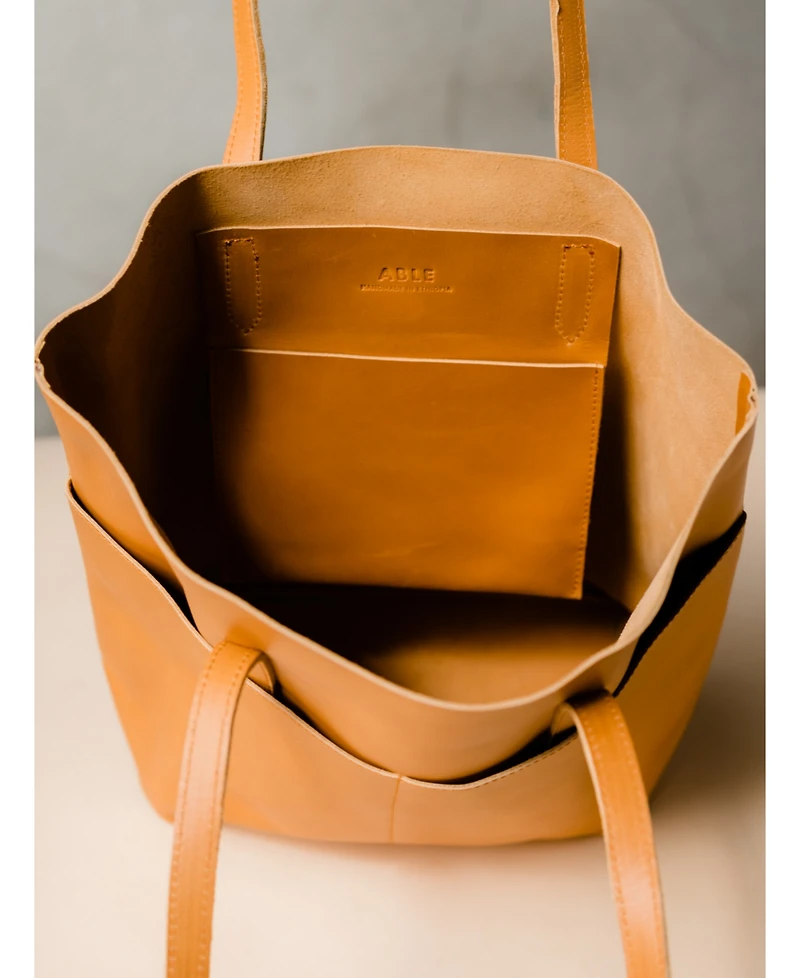 Able Selam Tote Bag, Clay