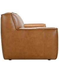Glympton 98" Leather Sofa, Exclusively at Macy's