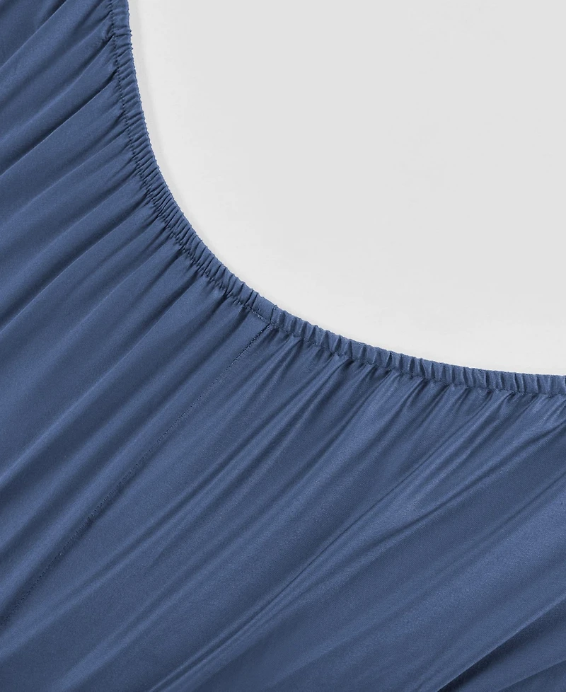 Lucky Brand Serene Slumber 300-Thread Count Cotton -Pc. Sheet Set
