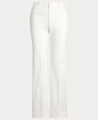 Lauren Ralph Lauren Women's Stretch Cotton Chino Flare Pants