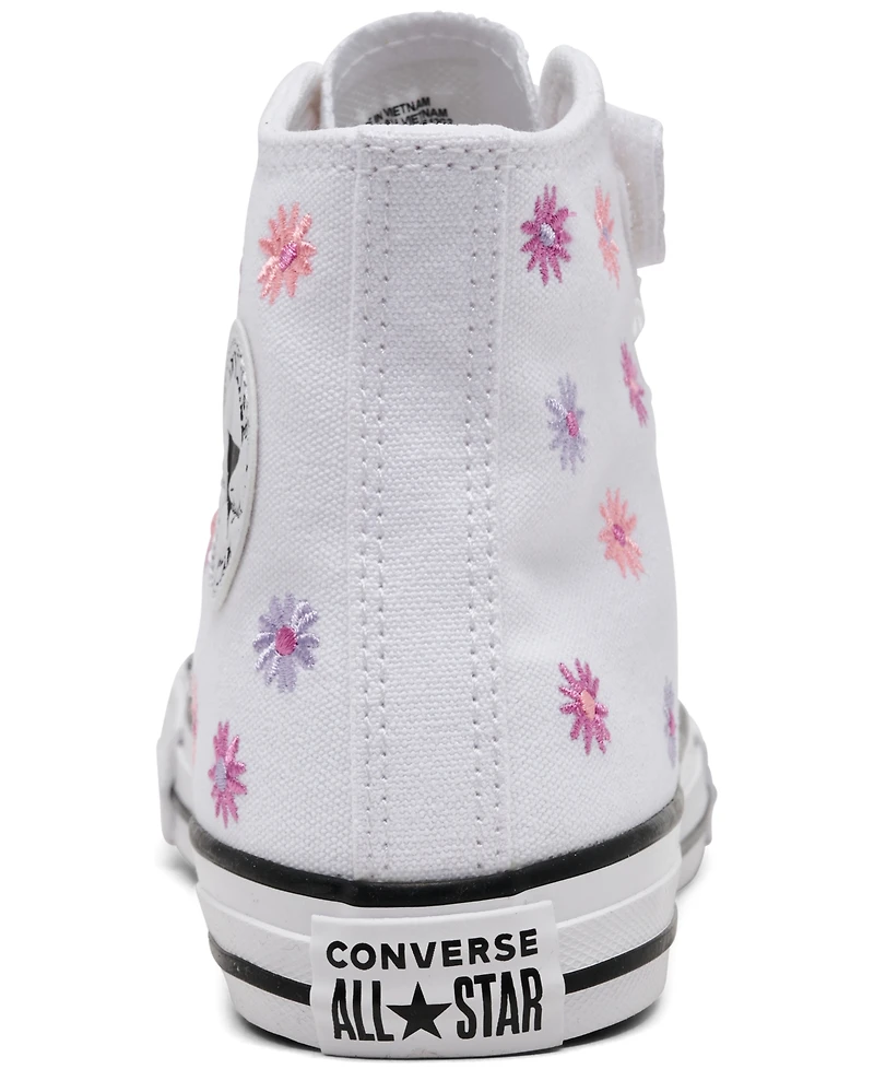 Converse Little Girls Chuck Taylor All Star Florals High Top Casual Sneakers from Finish Line