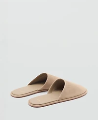 Mango Women's Suede Sling Back Shoes