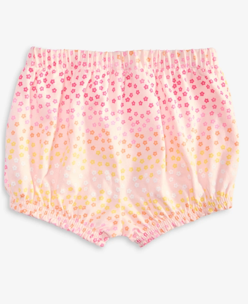 First Impressions Baby Girls Gradient Floral-Print Bloomers, Exclusively at Macy's