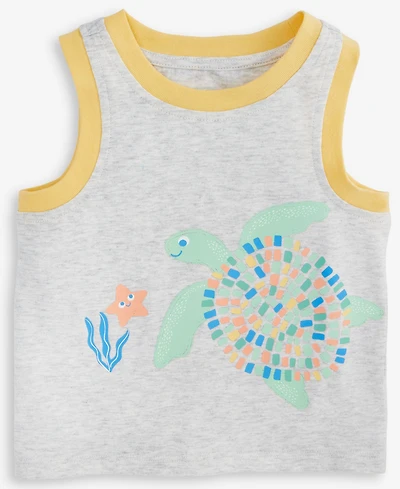 Baby Boys Turtle Graphic Tank Top, Exclusively at Macy's