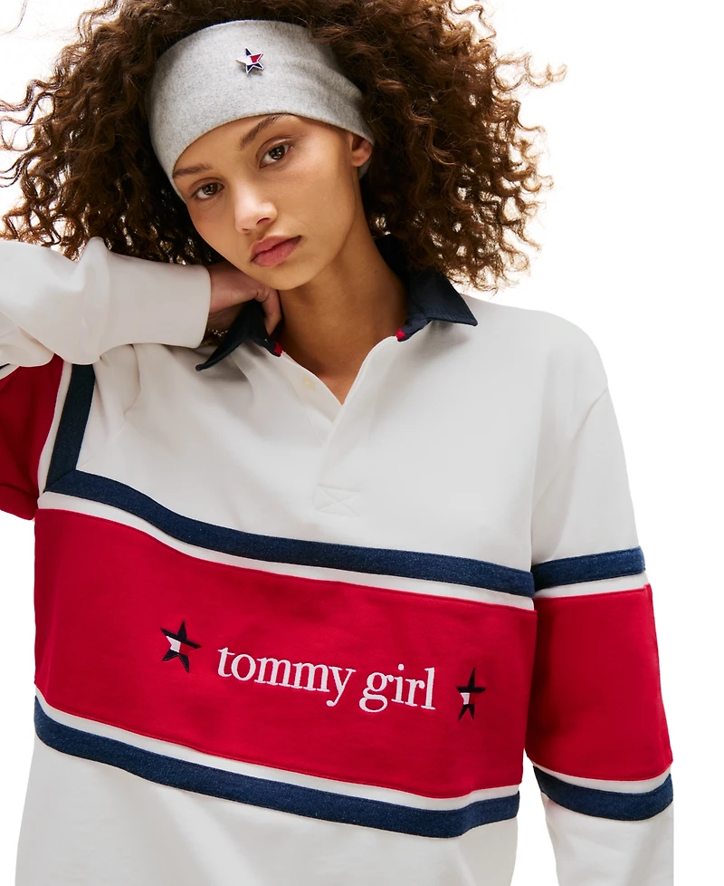 Tommy Girl Women's Rugby Polo Shirt