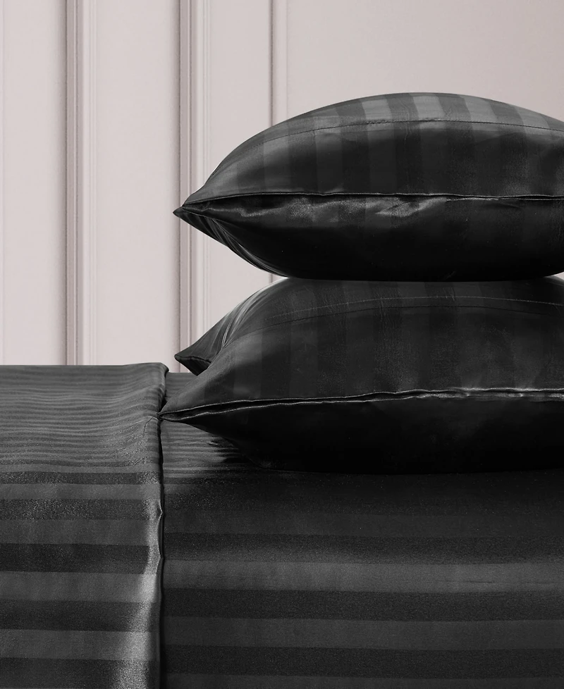 Juicy Couture Satin Damask 4-Pc. Sheet Set, King