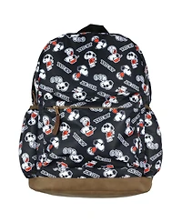 Peanuts Backpack Joe Cool Snoopy All-Over Tossed Print School Book Bag