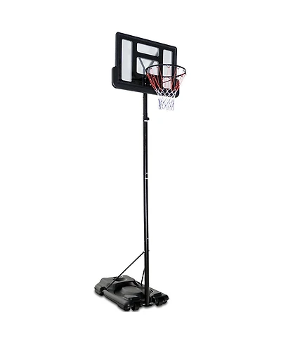 Height Adjustable Portable Shatterproof Backboard Basketball Hoop with 2 Nets