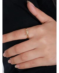 Devata Love Knot Ring in 14K Gold, Size 6, approx. 2.3 grams
