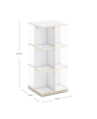 Guidecraft EdQ Rotating 3 Tier Book Display