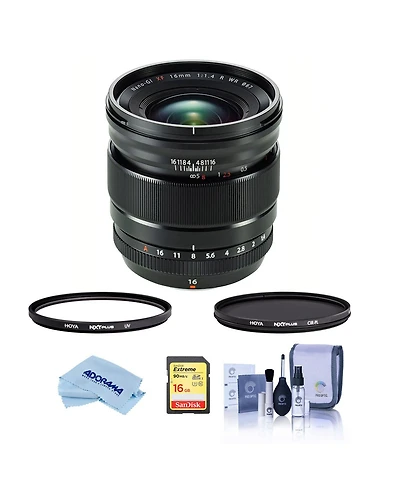 Fujifilm Fujifilm Xf 16mm F1.4 R (Weather Resistant) Lens Xf 14mm (21mm) F2.8 R Lens