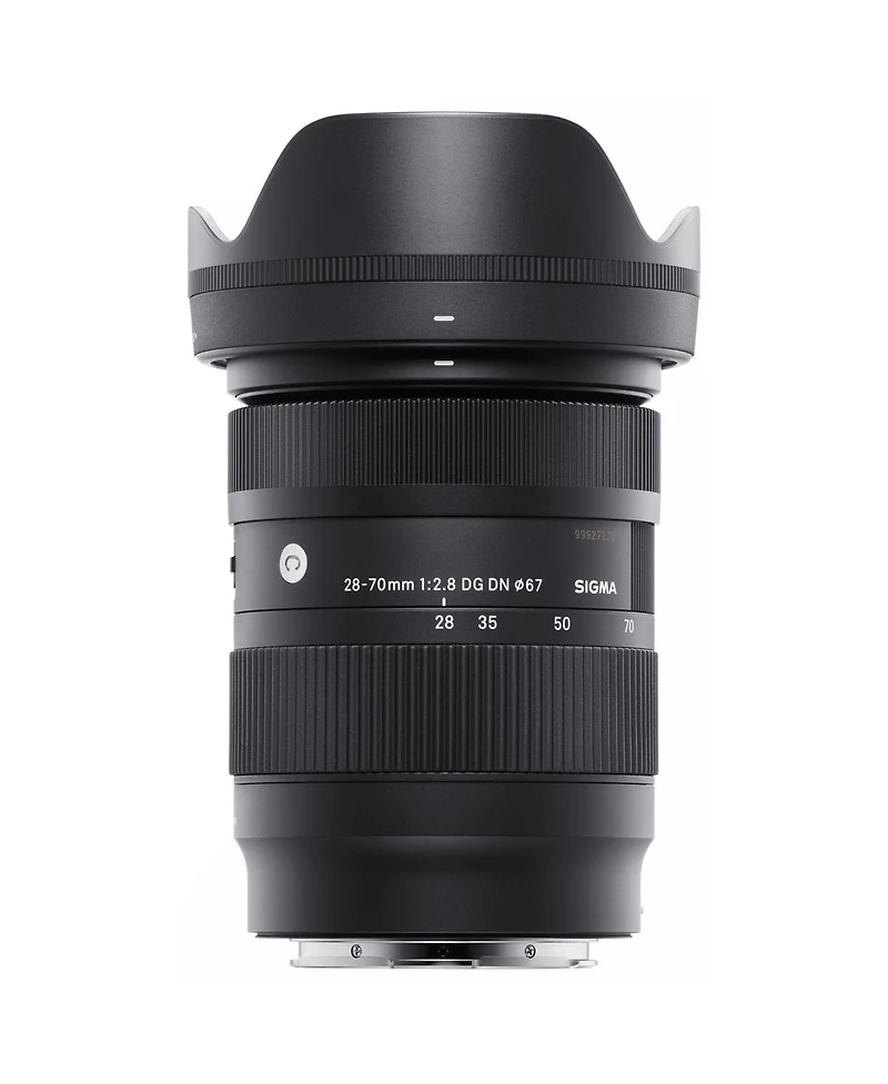 Sigma 28-70mm f/2.8 Dg Dn Contemporary Lens for L Mount, Bundle with Corel Mac Software Suite, 67mm Filter Kit, Lens Pouch, Lens Cleaner, Cleaning