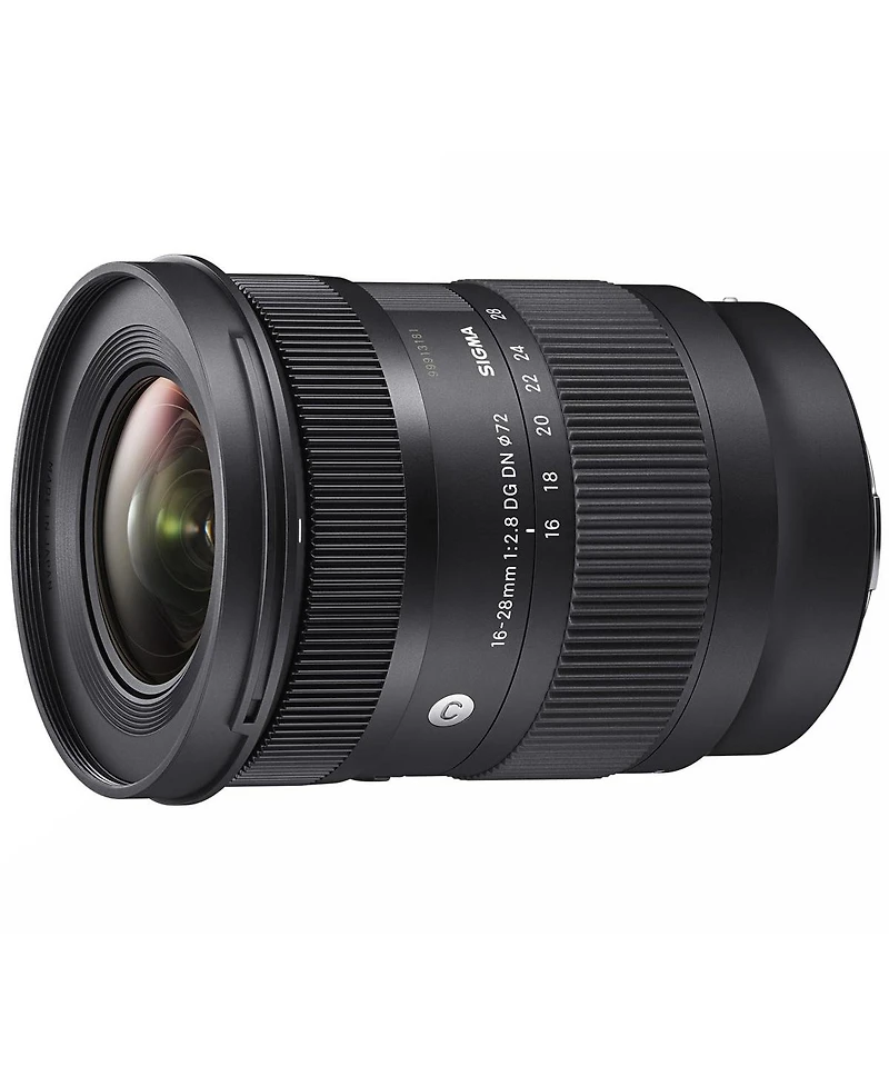 Sigma 16-28mm f/2.8 Dg Dn Contemporary Lens Compatible with Sony E, Bundle with Hoya Nxt Plus 72mm Uv+Cpl Filter Kit and Cleaning Kit