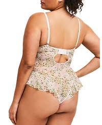 Adore Me Plus Brie Bodysuit Lingerie