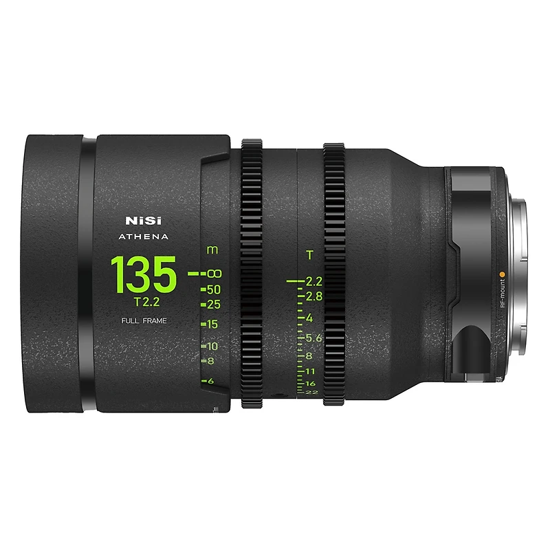 NiSi Athena Prime Cine Add-On 3-Lens Kit with 40mm T1.9, 18mm, 135mm T2.2 Lens, Includes Filter Holder, Canon Rf
