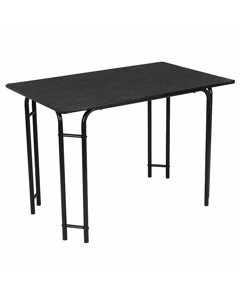 5 Pieces Wood Rectangular Dining Table Set