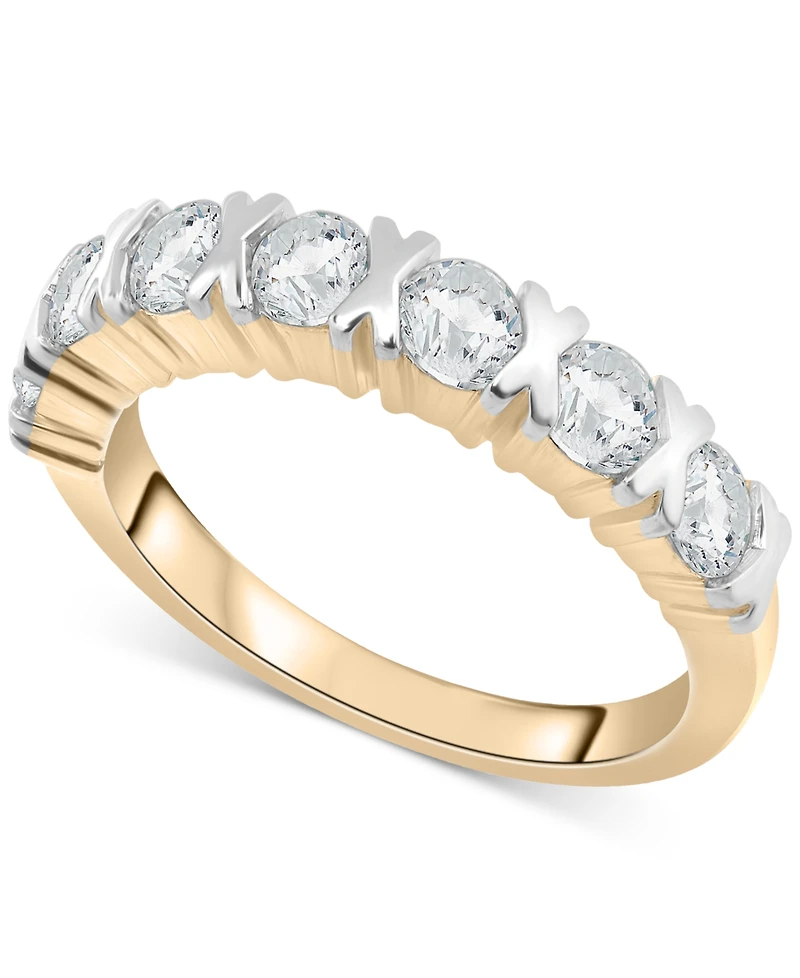 Diamond Band Ring (1 ct. t.w.) in 14k Yellow Gold
