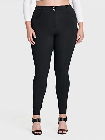 Freddy Women's Curvy High-Rise Sculpting Skinny Pants