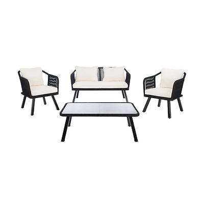 Torsla 4PC Rope Living Set