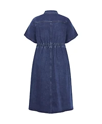 City Chic Plus Size Jade Denim Dress