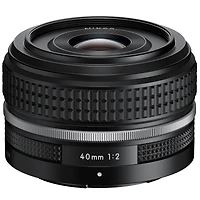 Nikon Z f Mirrorless Camera, Orange with Nikkor Z 40mm f/2 Se Lens, Bundle with 2x Battery, 128GB Memory Card, Shotgun Microphone, Tripod and Backpack