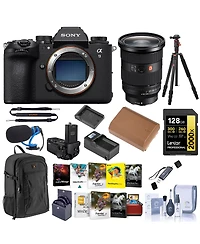 Sony Alpha a9 Iii Mirrorless Camera with Fe 24-70mm f/2.8 Gm Ii Lens, Bundle with 128GB Memory Card, Software Kit, Battery and 82mm Filter Kit