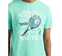 Nautica Men's Tennis Classic-Fit Graphic T-Shirt