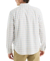 Nautica Men's Classic-Fit Stretch Plaid Button-Down Shirt