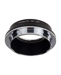 Fotodiox Pro Lens Mount Adapter for Olympus Zuiko (Om) 35mm Slr Lens to Fujifilm Gfx Medium Format Camera