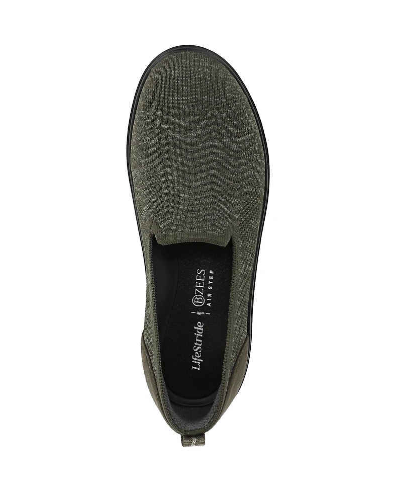 LifeStride Women's Boulevard Washable Round Toe Slip Ons