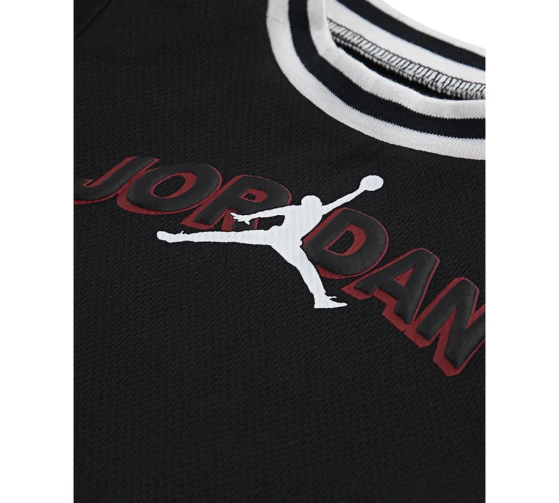 Jordan Baby Boys Matching Taping Mesh T-Shirt & Shorts, 2 Piece Set