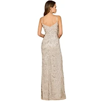 Lara Women's Scoop Neck Beaded Dress