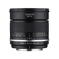 Rokinon 85mm f/1.4 Series Ii Lens with Ae Chip for Nikon