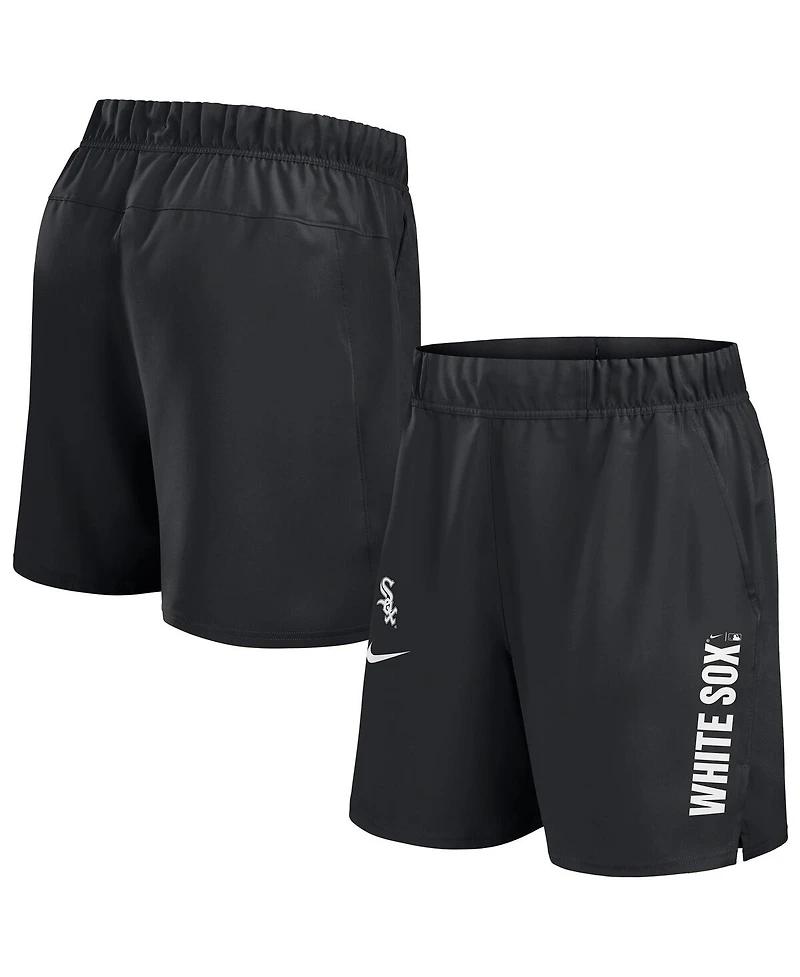 Nike Men's Black Chicago White Sox Woven Victory Performance Shorts