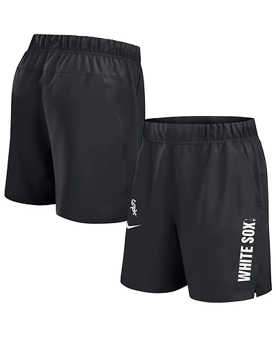 Nike Men's Black Chicago White Sox Woven Victory Performance Shorts