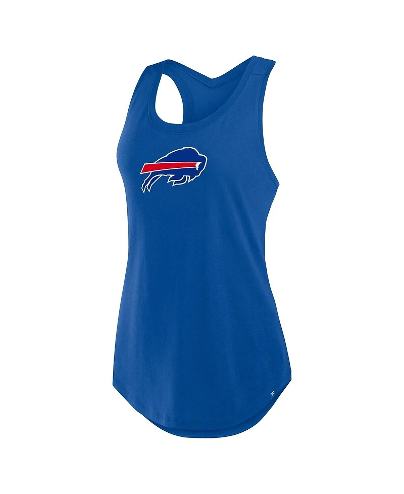 Fanatics Women's Royal Buffalo Bills Iron Fan Tank Top