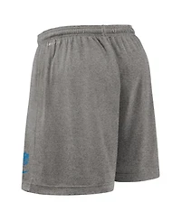 Nike Men's Gray Detroit Lions Sideline Reversible Performance Shorts